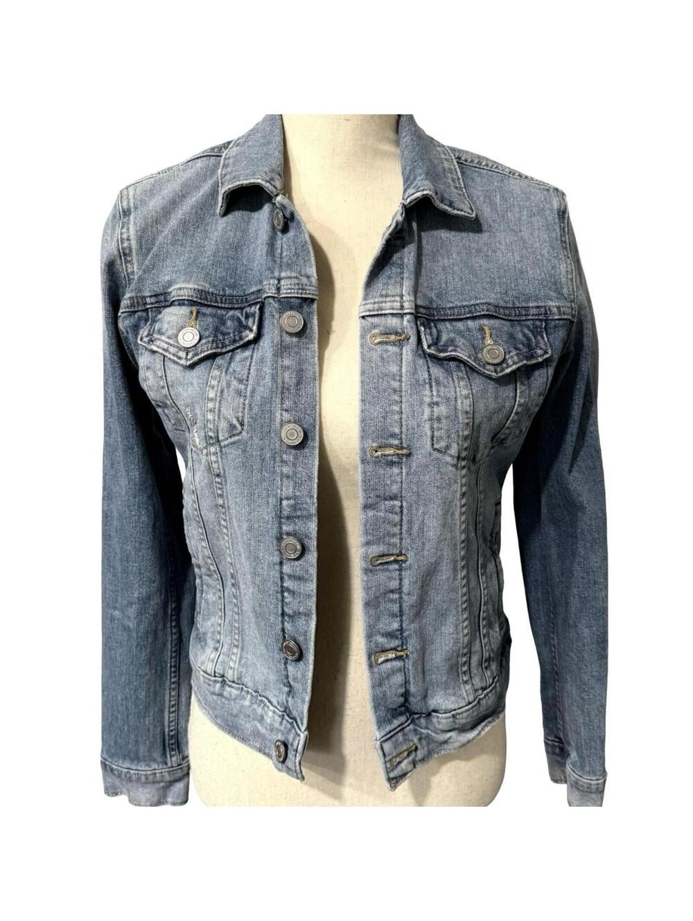 Lucky Brand Blue Denim Jean Jacket - Size XS